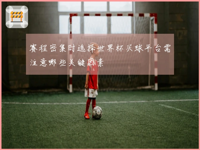 赛程密集时选择世界杯买球平台需注意哪些关键因素