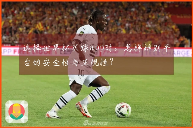 选择世界杯买球app时，怎样辨别平台的安全性与正规性？
